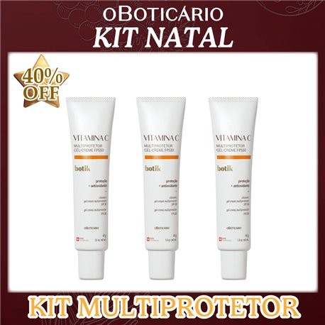 O Boticario Natal KIT MULTIPROTETOR 