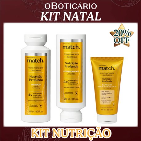 O Boticario Natal KIT NUTRICAO
