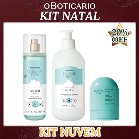 O Boticario Natal KIT NUVEM