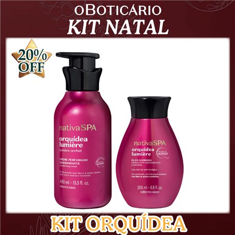 O Boticario Natal KIT ORQUIDEA