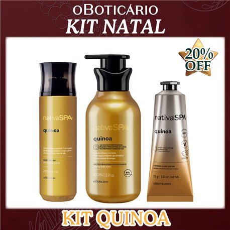 O Boticario Natal KIT QUINOA