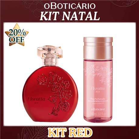 O Boticario Natal KIT RED 