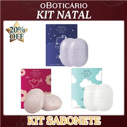 O Boticario Natal KIT SABONETE