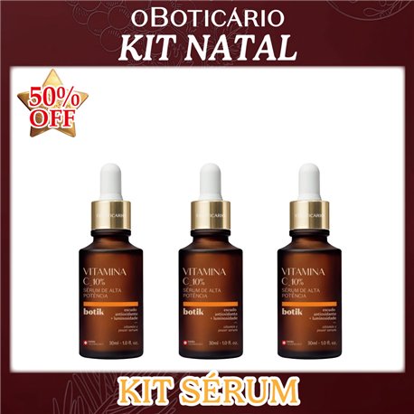O Boticario Natal KIT SERUM