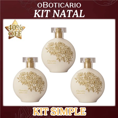 O Boticario Natal KIT SIMPLE