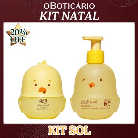 O Boticario Natal KIT SOL