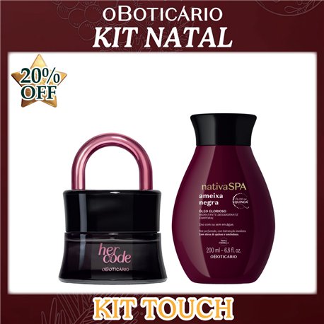 O Boticario Natal KIT TOUCH  