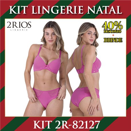 Natal Kit Lingerie 2Rios 82127+22169