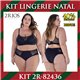 Natal Kit Lingerie 2Rios 82436+22436