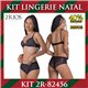 Natal Kit Lingerie 2Rios 82456+22456