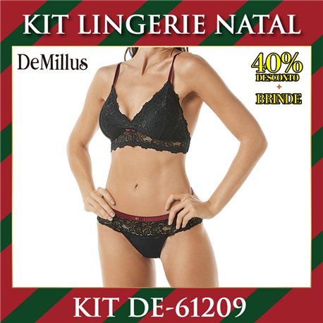 Natal Kit Lingerie DeMillus 61209+53209