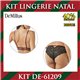Natal Kit Lingerie DeMillus 61209+53209