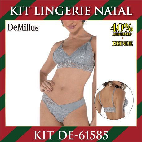 Natal Kit Lingerie DeMillus 61585+53355
