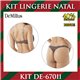Natal Kit Lingerie DeMillus 67011+51011
