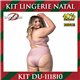 Natal Kit Lingerie Duloren 111810+114807