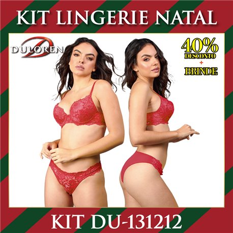Natal Kit Lingerie Duloren 131212+137205