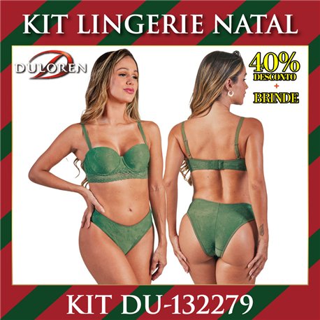 Natal Kit Lingerie Duloren 132279+128278