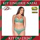 Natal Kit Lingerie Duloren 231267+238266
