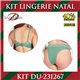 Natal Kit Lingerie Duloren 231267+238266