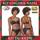 Natal Kit Lingerie Duloren 831290+838290