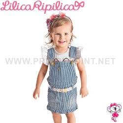 Lilica Ripilica-33714 Salopete Jeans