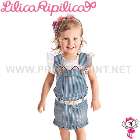 Lilica Ripilica-33714 Salopete Jeans