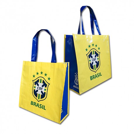 Bolsa Ecologica CBF Amarelo