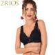 2RIOS 81451 Sutia em Renda Preta*