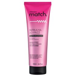 Match Shampoo de Blindagem Patrulha do Frizz 250ml
