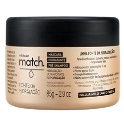 Match Mascara Pre Shampoo Fonte de Hidratacao 85g