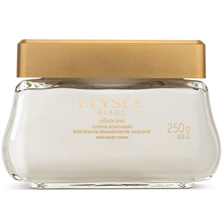 O Boticario Elysee BLANC Creme Hidratante Acetinado 250g