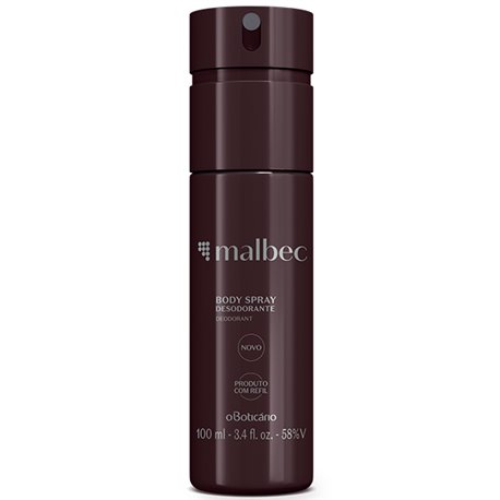 O Boticario Malbec Desodorante Body Spray 100ml